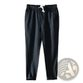 Men's Casual Plus Size Straight Fit Linen Joggers