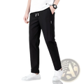 Men's Ice Silk Straight Leg Athletic Jogger Pants